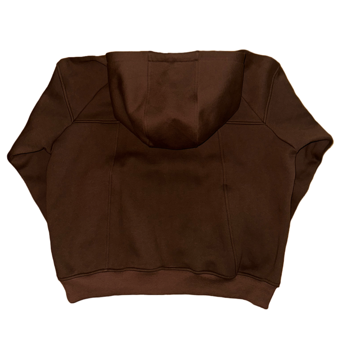 "Defiant Society" Hoodie Mocha