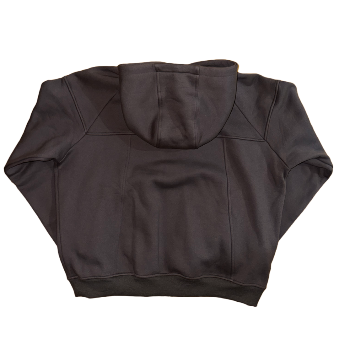 "Defiant Society" Hoodie Charcoal Grey