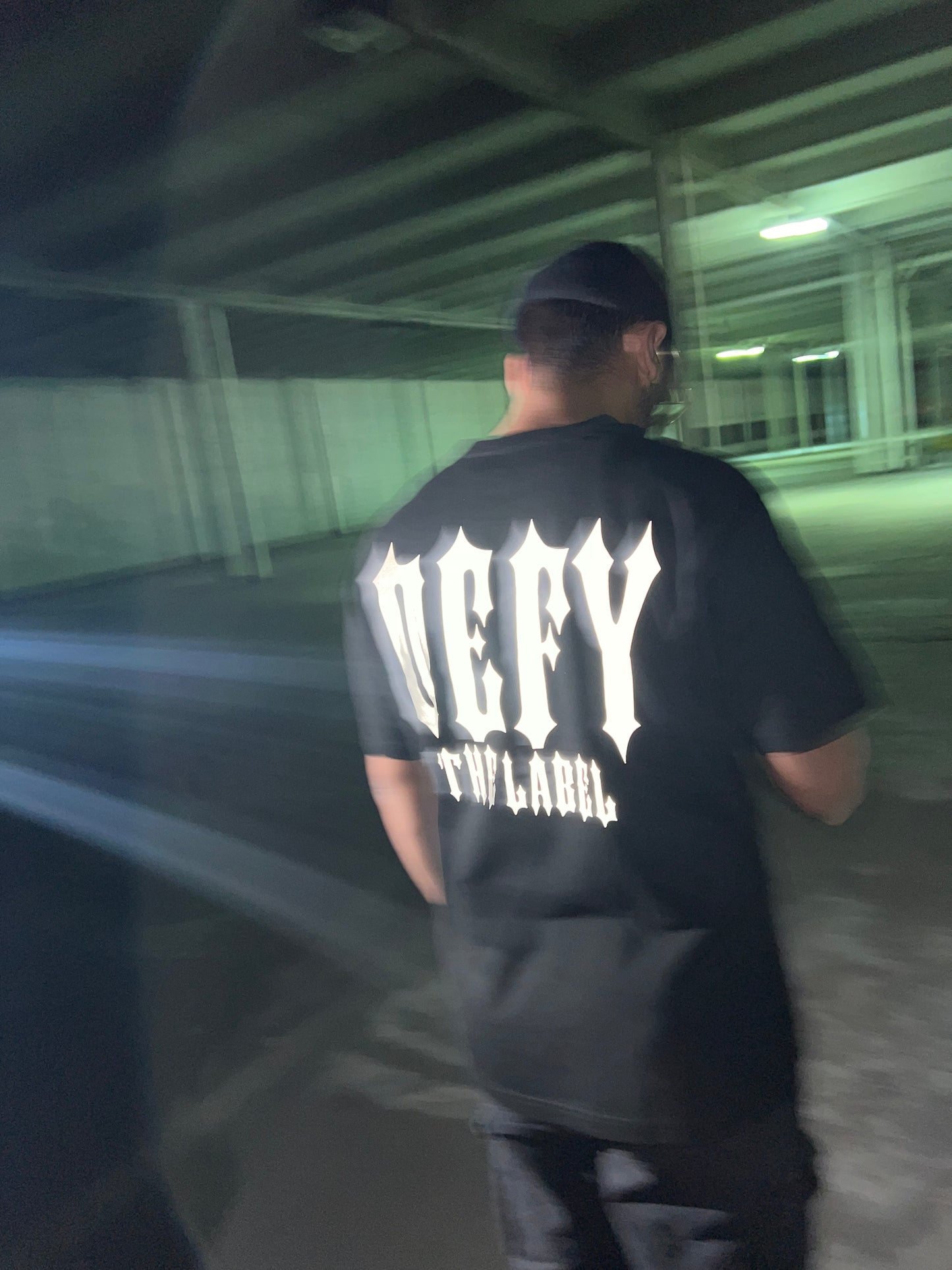 "Black Reflective Tee"