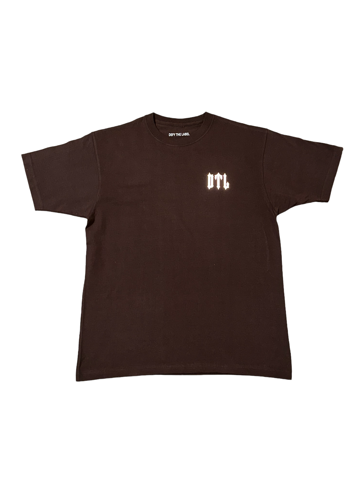 "Chocolate Reflective Tee"