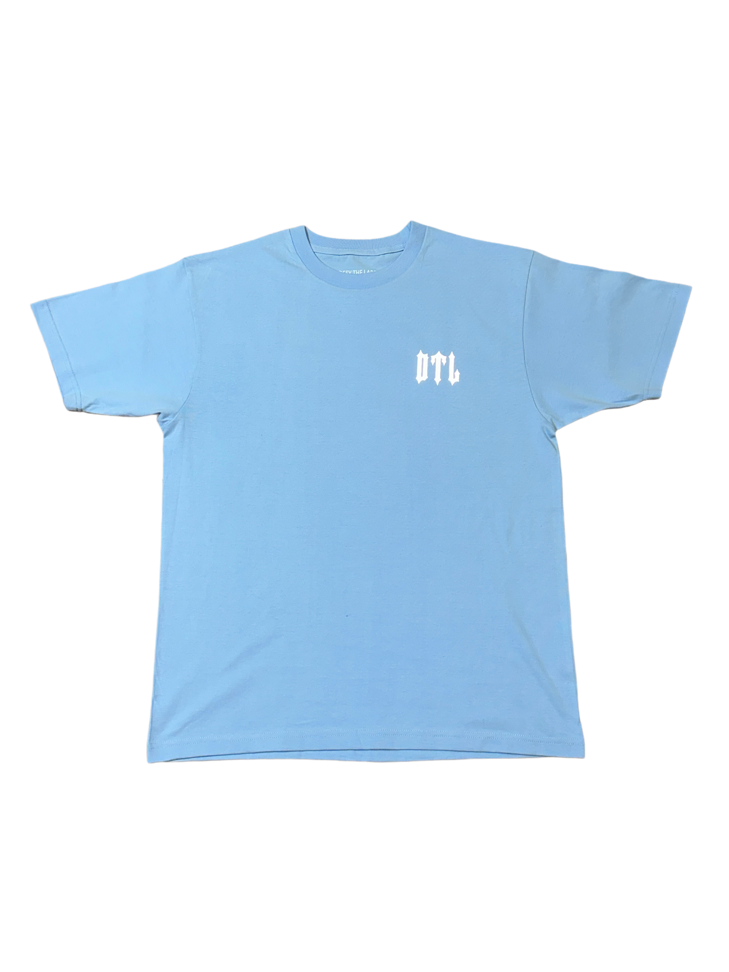 "Powder Blue Reflective Tee"